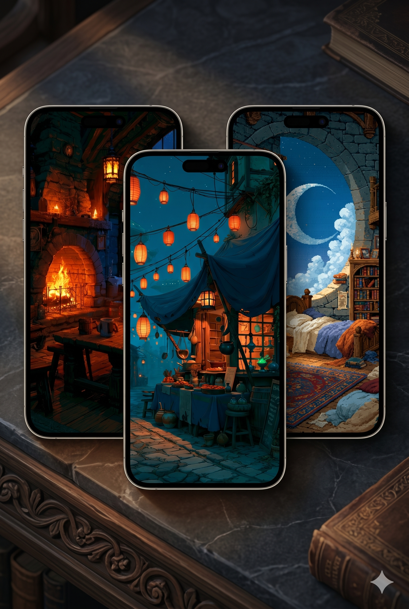 Cozy places wallpaper preview